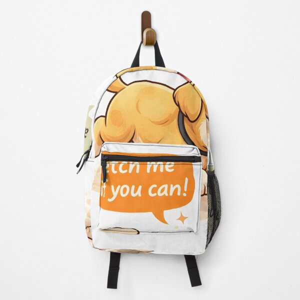 Item preview, Fetch Me If You Can – Playful Dog & Curious Cat Cartoon Design designed and sold by Furfolkz.