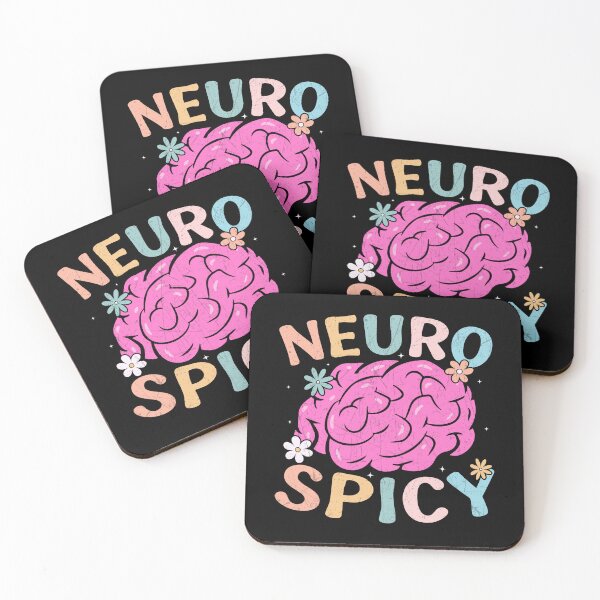 Item preview, Neuro Spicy Brain – Cute & Funny ADHD / Neurodivergent Awareness designed and sold by Suzy Perez Art.