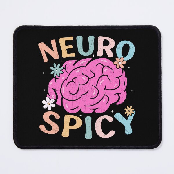 Item preview, Neuro Spicy Brain – Cute & Funny ADHD / Neurodivergent Awareness designed and sold by Suzy Perez Art.