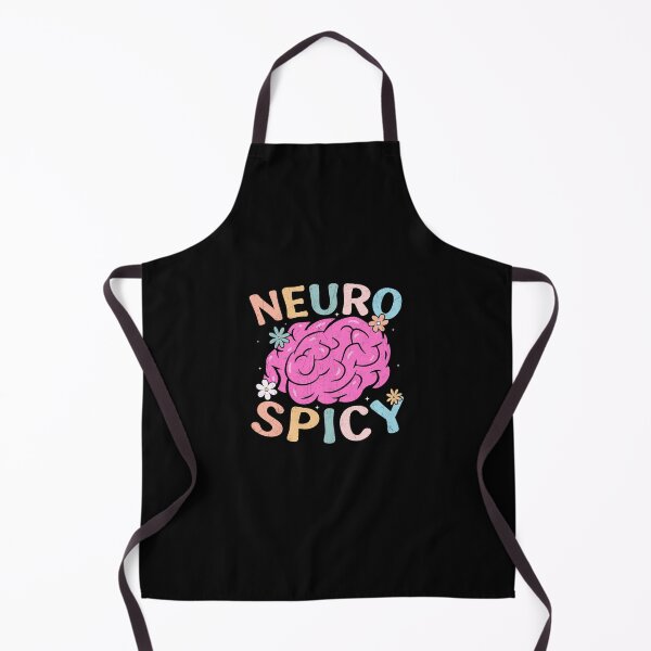 Item preview, Neuro Spicy Brain – Cute & Funny ADHD / Neurodivergent Awareness designed and sold by Suzy Perez Art.