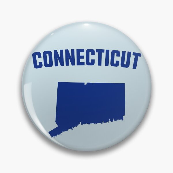 Item preview, Connecticut State Pride - Classic Blue Silhouette Design designed and sold by mashmosh.
