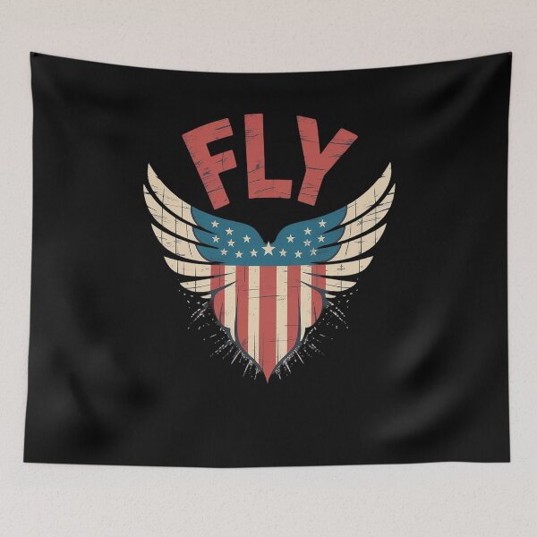 Item preview, American Flag Swimming Swim USA Butterfly Stroke Swimmer  designed and sold by RoyTill0Art.