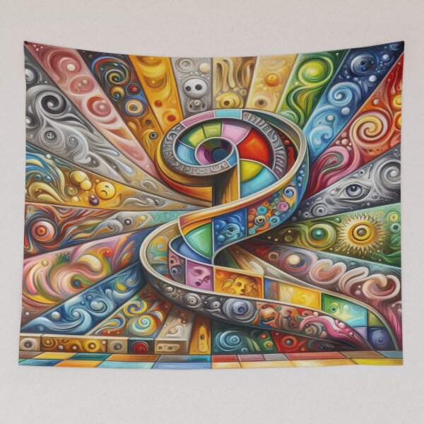 Item preview, Color Spiral of Flowing Energy – Dynamics, structure and creative depth in motion designed and sold by FotoworldEdel.