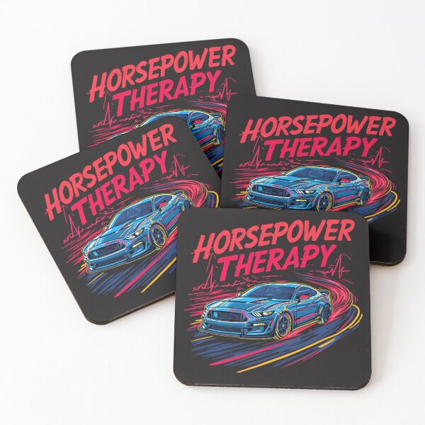 Item preview, Horsepower Therapy – Car Lover Lifestyle Design designed and sold by gavinroyal.