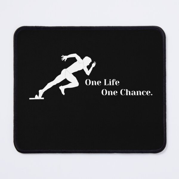 Item preview, One Life One Chance Runner Motivation designed and sold by Shanker-studio.