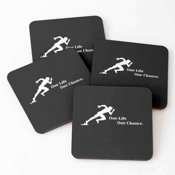 Item preview, One Life One Chance Runner Motivation designed and sold by Shanker-studio.