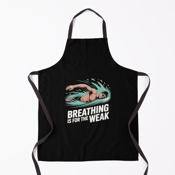 Item preview, Breathing Is For The Weak - Swimming Swimmer Water Sports  designed and sold by RoyTill0Art.