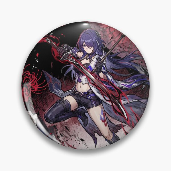 Item preview, Acheron Honkai Star Rail HSR Nihility Lightning DPS Emanator Slashed Dream Red Eyes Sword Galaxy Ranger Fan Art Portrait Poster T-Shirt Sticker Print Gift designed and sold by Senpaiwaves.