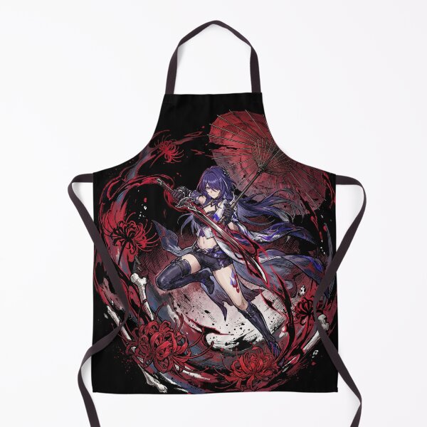 Item preview, Acheron Honkai Star Rail HSR Nihility Lightning DPS Emanator Slashed Dream Red Eyes Sword Galaxy Ranger Fan Art Portrait Poster T-Shirt Sticker Print Gift designed and sold by Senpaiwaves.