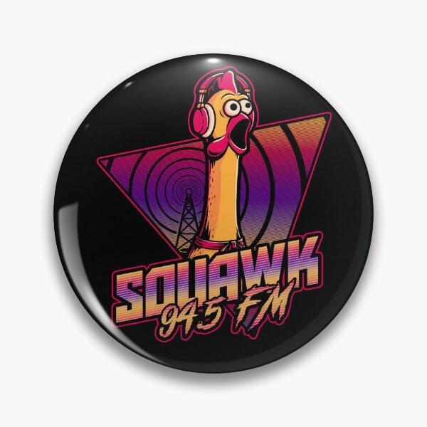 Item preview, Chicken Vaporwave Radio - Vintage Music Mascot designed and sold by Studio Mootant.