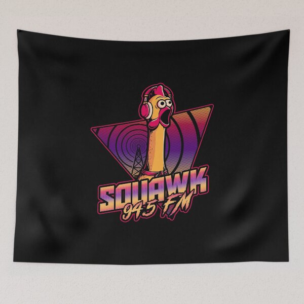 Item preview, Chicken Vaporwave Radio - Vintage Music Mascot designed and sold by Studio Mootant.