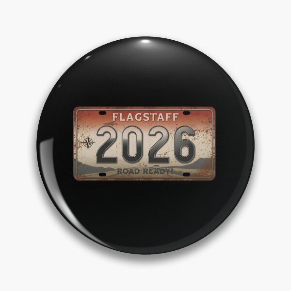 Item preview, Flagstaff 2026 Route 66 Road Ready License Plate T-Shirt Design - Arizona Adventure designed and sold by FestivityFinds.