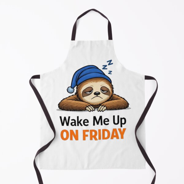 Item preview, Wake Me Up on Friday Tired Sloth Design designed and sold by the-dovlat.