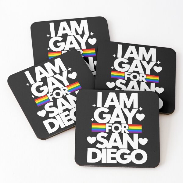 Item preview, I Am Gay For San Diego Pride Rainbow LGBTQ Pride Design designed and sold by jakaun.