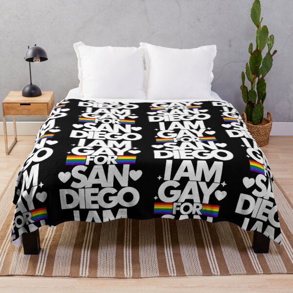 Item preview, I Am Gay For San Diego Pride Rainbow LGBTQ Pride Design designed and sold by jakaun.