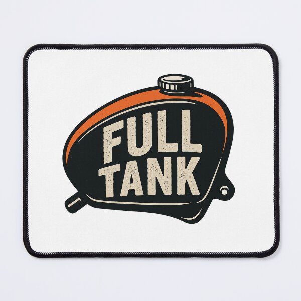 Item preview, FULL TANK - Distressed Motorcycle Fuel Tank Graphic designed and sold by MKreative Studio.
