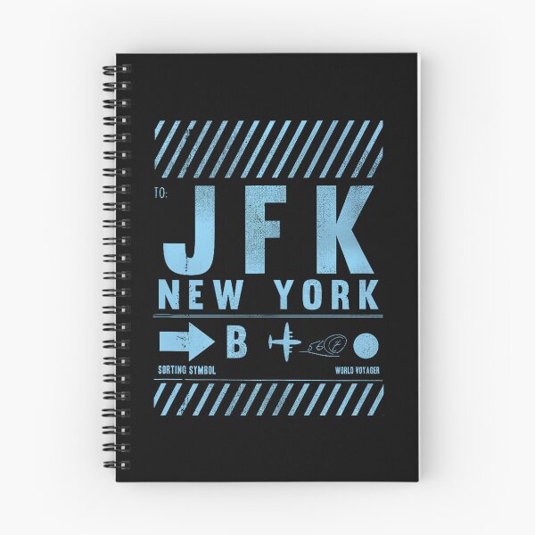 Item preview, New York City JFK Airport Code Travel Day Retro Travel Lover designed and sold by jakaun.
