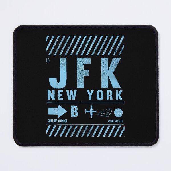 Item preview, New York City JFK Airport Code Travel Day Retro Travel Lover designed and sold by jakaun.