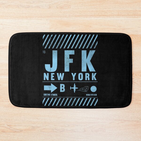 Item preview, New York City JFK Airport Code Travel Day Retro Travel Lover designed and sold by jakaun.