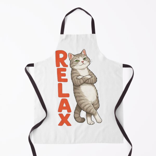 Item preview, Relaxed Cat Unbothered Attitude Cartoon Design designed and sold by the-dovlat.