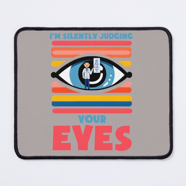 Item preview, Silently judging eyes,funny optometry design designed and sold by Szpaku desart .