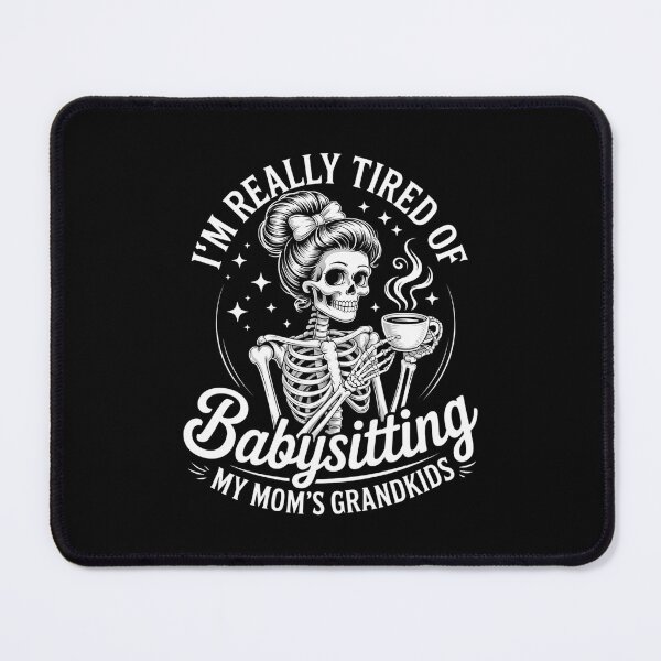Item preview, Mom Life Tired Skeleton Joke designed and sold by gourpmerzihd.