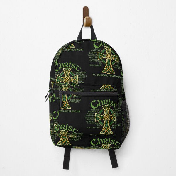 Item preview, Christ With Me Celtic Cross St. Patrick Breastplate Prayer St Patrick's Day designed and sold by jakaun.