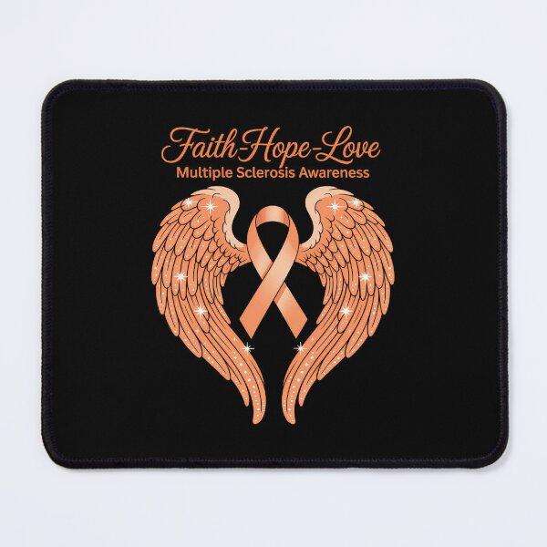 Item preview, MS Faith Hope Love Multiple Sclerosis Awareness designed and sold by gourpmerzihd.