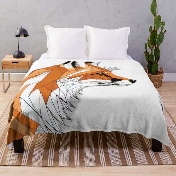 Item preview, Geometric Fox Illustration – Modern Wildlife Polygon Art designed and sold by Visualynx.