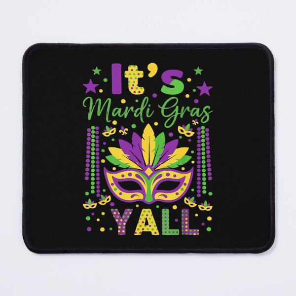 Item preview, Its Mardi Gras Yall Tshirt Mardi Gras Party Mask Costume designed and sold by jakaun.