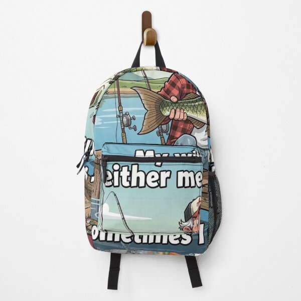 Item preview, Funny Fishing Meme Missing Her Soup designed and sold by Dariusz.K.