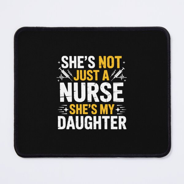 Item preview, My Daughter is A Nurse Proud Nurse_s Mom Dad Family designed and sold by gourpmerzihd.