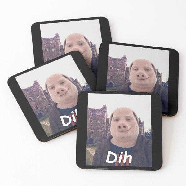 Item preview, Brainrot Gen Z Humor Cat Meme Dihh Pig Funny Design designed and sold by jakaun.
