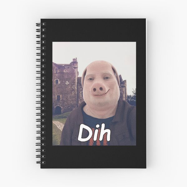 Item preview, Brainrot Gen Z Humor Cat Meme Dihh Pig Funny Design designed and sold by jakaun.