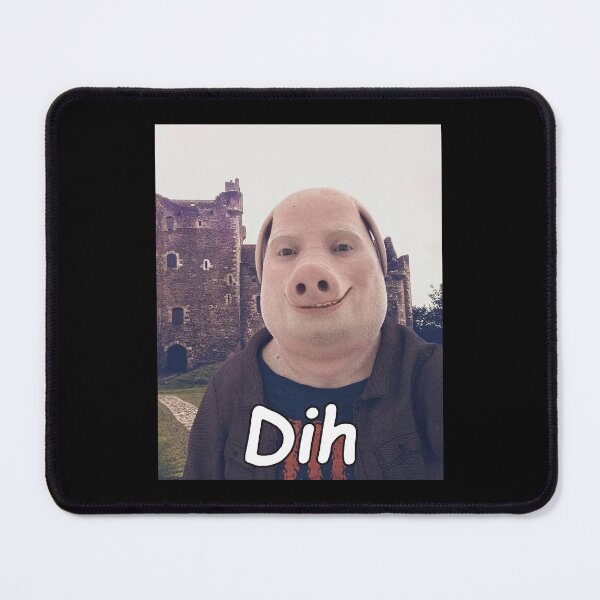 Item preview, Brainrot Gen Z Humor Cat Meme Dihh Pig Funny Design designed and sold by jakaun.