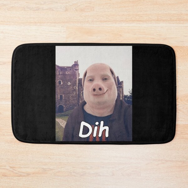 Item preview, Brainrot Gen Z Humor Cat Meme Dihh Pig Funny Design designed and sold by jakaun.