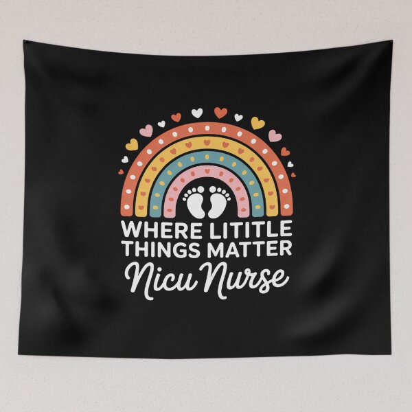 Item preview, Nurse Neonatal Nurse Practitioner Cute Rainbow designed and sold by gourpmerzihd.