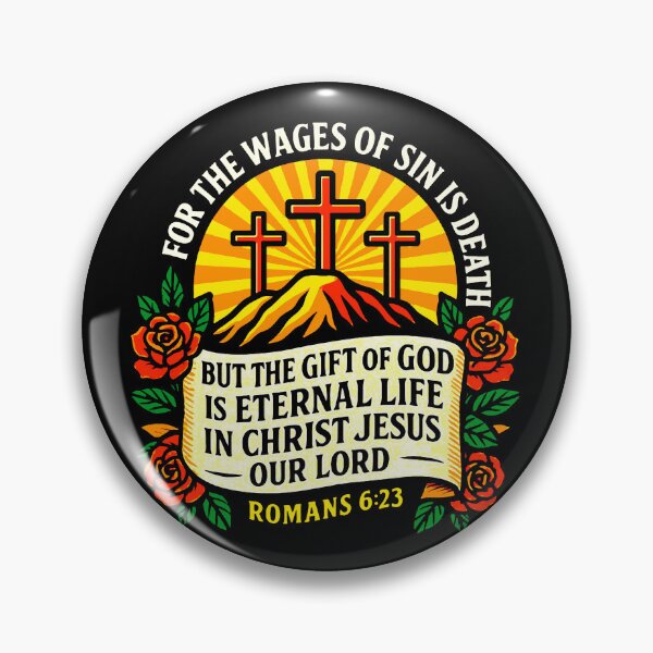Item preview, Romans 6:23 For The Wages Of Sin Is Death designed and sold by plushism.