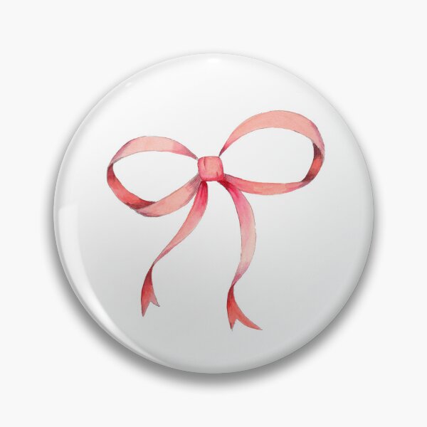 Item preview, Red Bow – Watercolour Ribbon Illustration designed and sold by lippostcard.