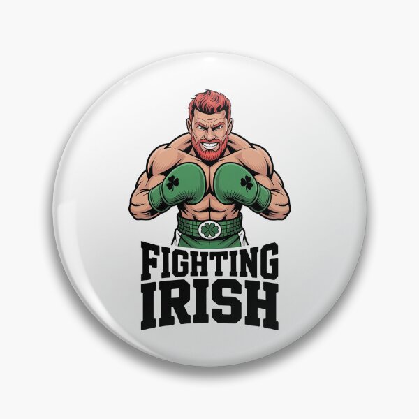 Item preview, Fighting Irish Boxer T-Shirt – St Patrick’s Day Boxing Graphic Tee designed and sold by Wicked.Teez.