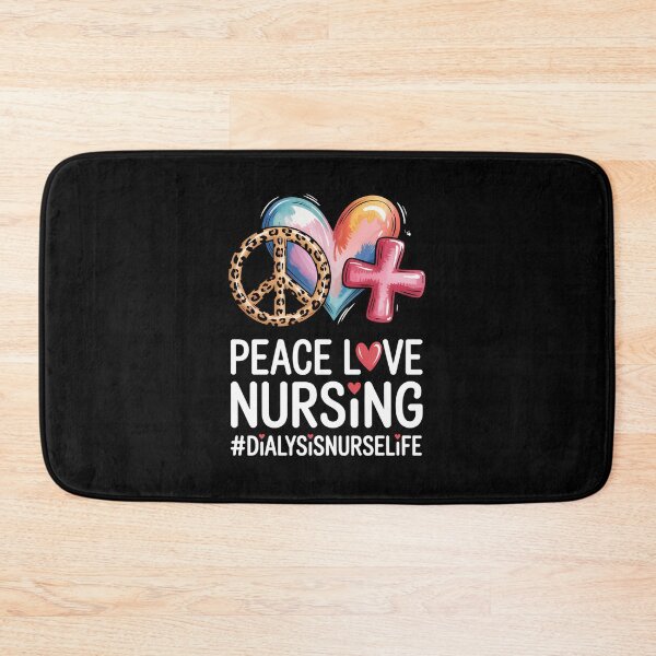 Item preview, Peace Love Nursing Stethoscope Dialysis Nurse Life designed and sold by gourpmerzihd.