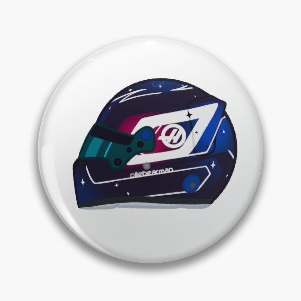 Item preview, Ollie Bearman 2025 Singapore Helmet  designed and sold by OriDraws.