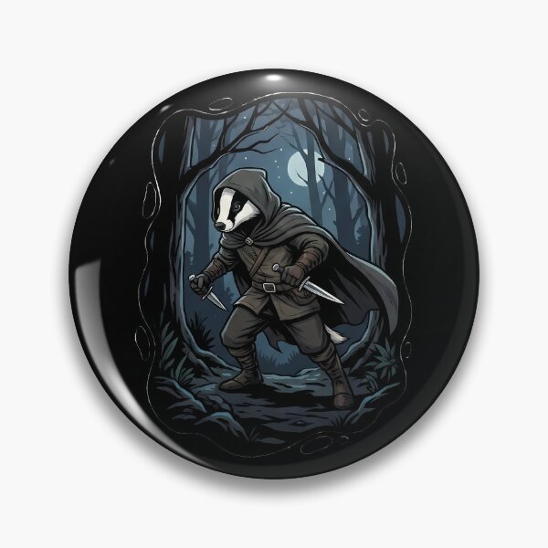 Item preview, Stealthy Badger Rogue Forest Adventure designed and sold by k3rstman1.