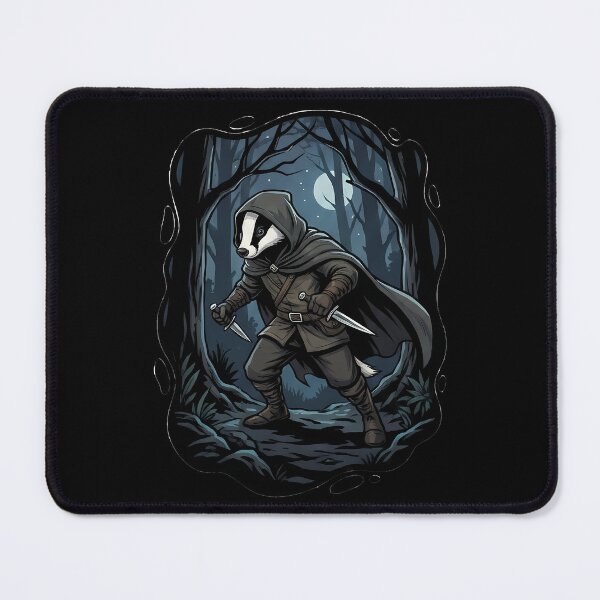 Item preview, Stealthy Badger Rogue Forest Adventure designed and sold by k3rstman1.
