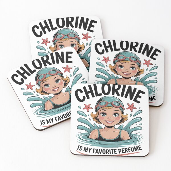 Item preview, Female Swimmer Chlorine is My Perfume Funny Swimming Girls  designed and sold by RoyTill0Art.