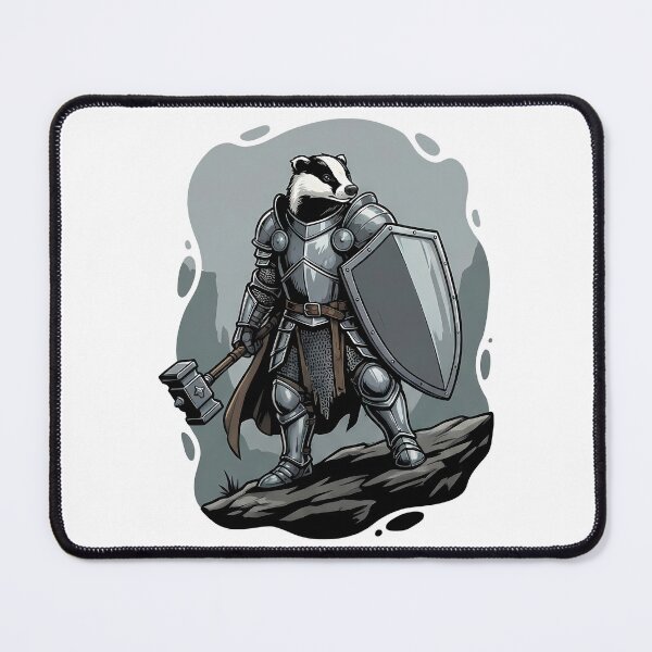 Item preview, Badger Knight Warrior Medieval Armor Fantasy Character designed and sold by k3rstman1.