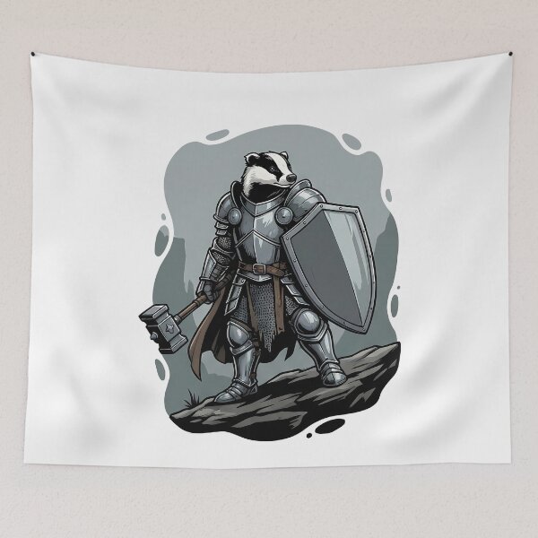 Item preview, Badger Knight Warrior Medieval Armor Fantasy Character designed and sold by k3rstman1.
