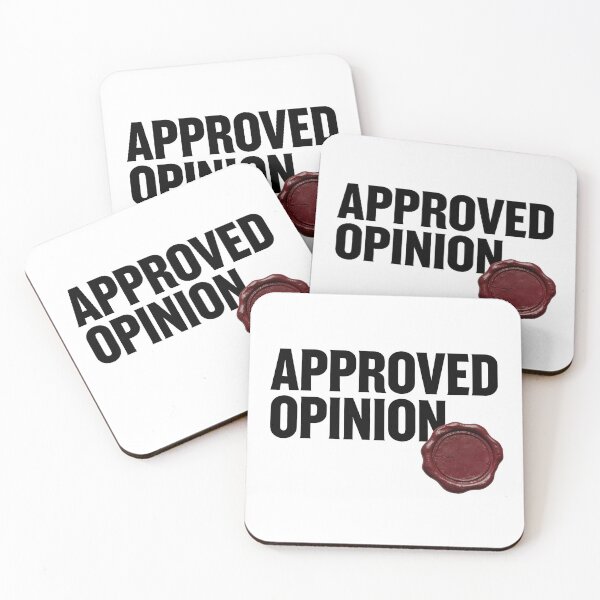 Item preview, APPROVED OPINION designed and sold by CriticalCult.