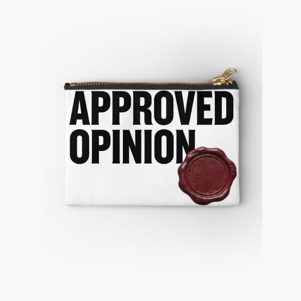 Item preview, APPROVED OPINION designed and sold by CriticalCult.