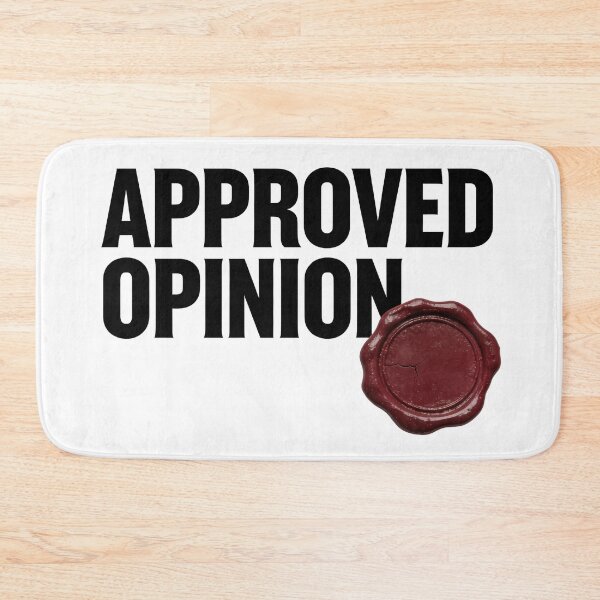 Item preview, APPROVED OPINION designed and sold by CriticalCult.